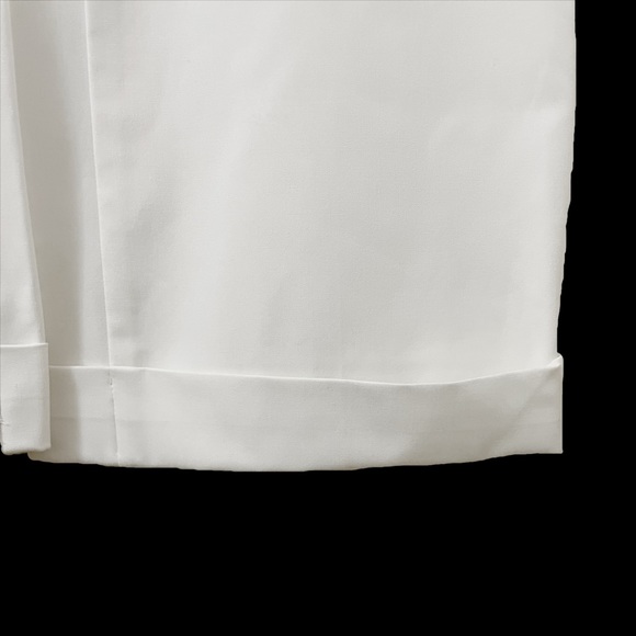 BEBE White Straight Leg Dress Pants Trousers - Picture 3 of 5